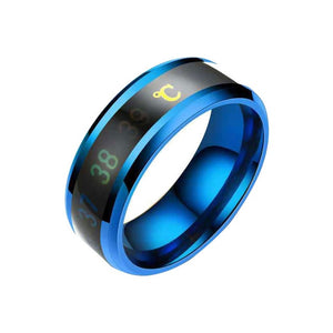 Intelligent Thermometer Temperature Measuring Ring Stainless Steel