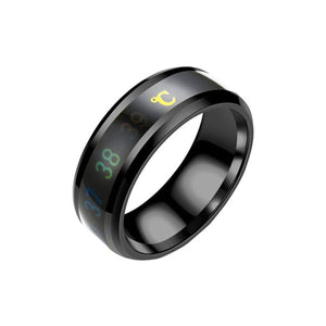 Intelligent Thermometer Temperature Measuring Ring Stainless Steel