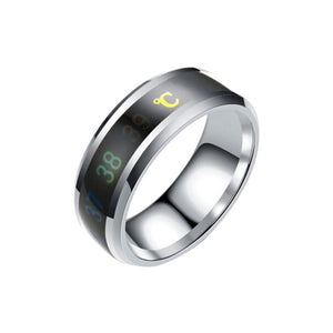 Intelligent Thermometer Temperature Measuring Ring Stainless Steel